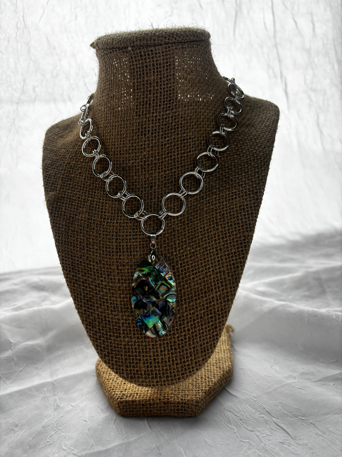 Handmade Abalone Shell Necklace