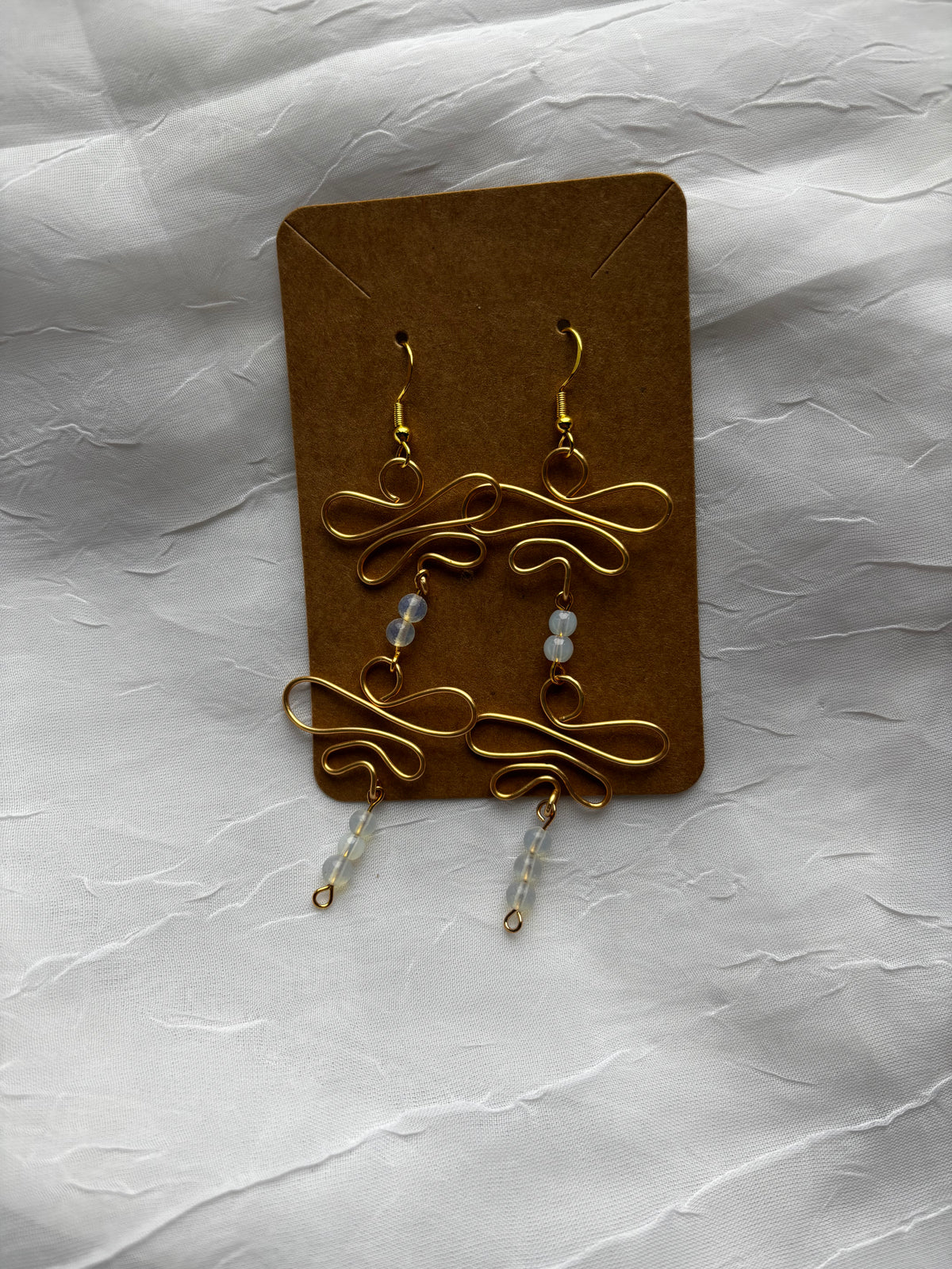 Little Messengers | Opalite Dragonfly Earrings