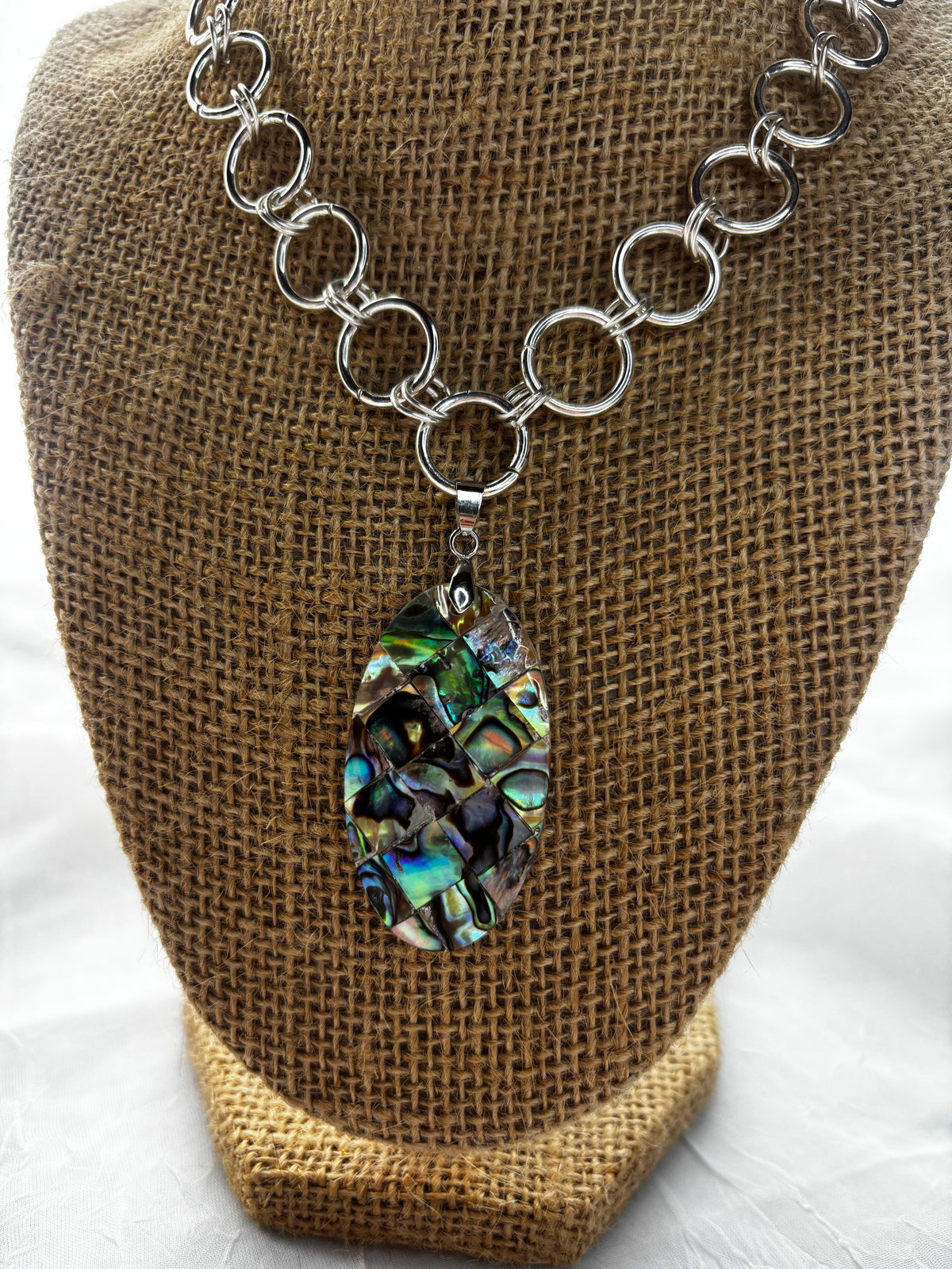 Handmade Abalone Shell Necklace