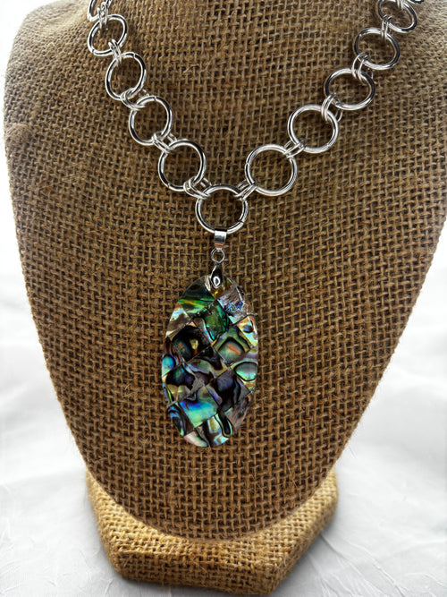 Handmade Abalone Shell Necklace