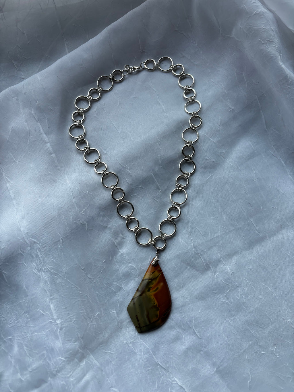 Handmade Imperial Jasper Necklace