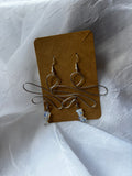 Handmade Dragonfly Opalite Earrings