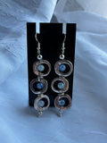 Glass Slipper Earrings | Handmade Statement Earrings