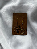 Handmade Guitar Shaped Statement Earrings