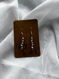 Handmade Mother Of Pearl Statement Earrings