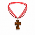 Brown Cross Necklace