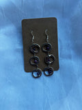 Orbit - Amethyst Drop Earrings