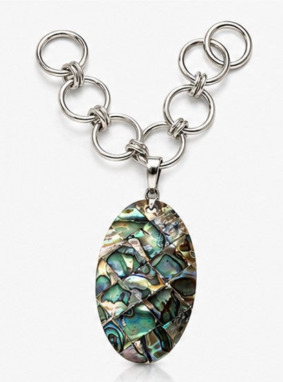 Handmade Abalone Shell Necklace