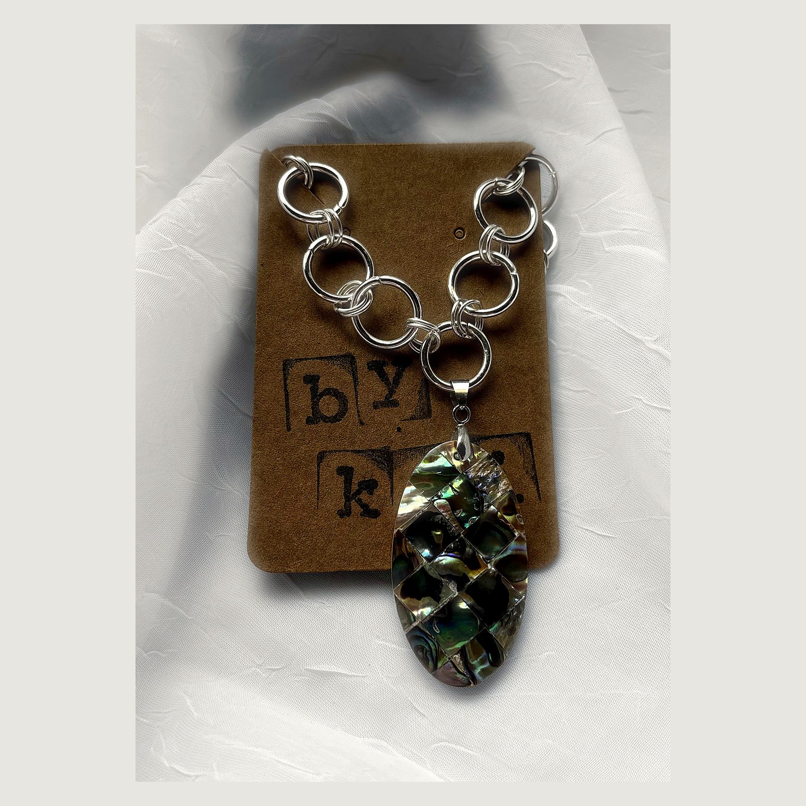 Handmade Abalone Shell Necklace