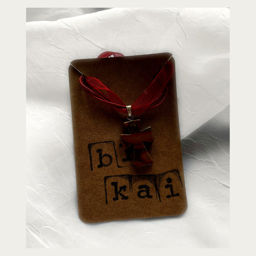 Brown Cross Necklace