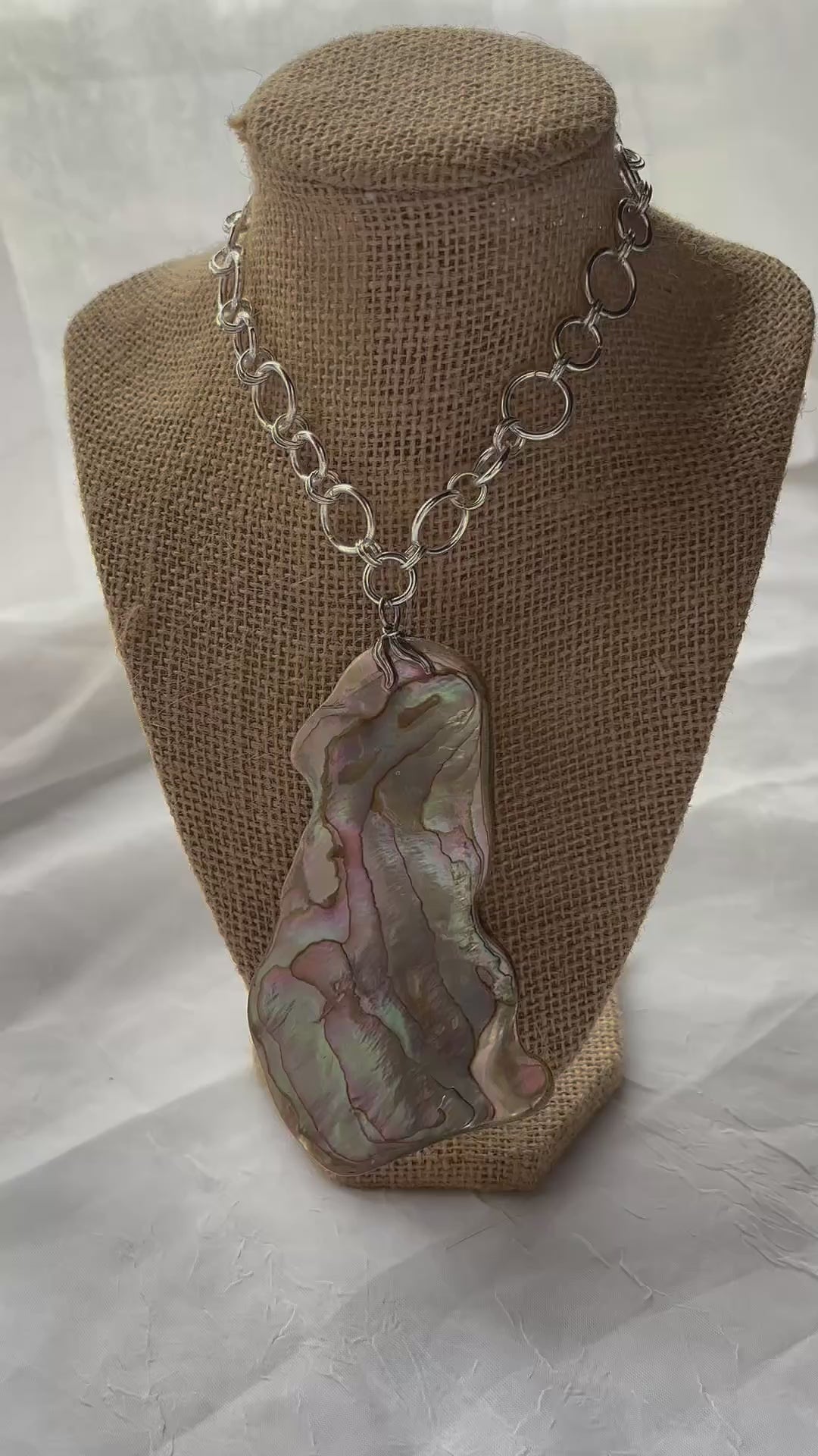 Handmade Abalone shell Necklace